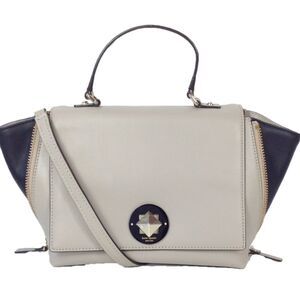 Kate Spade Elegant Cream and Black Crossbody Bag